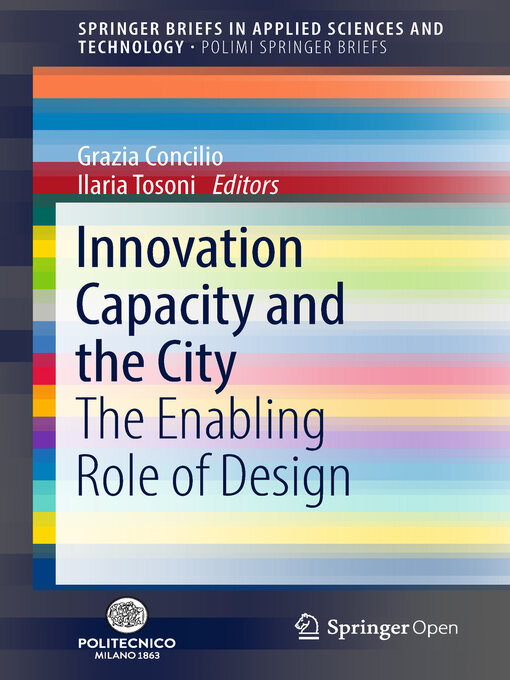 Title details for Innovation Capacity and the City by Grazia Concilio - Available